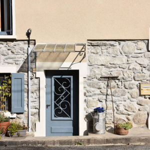 Entrée du gîte du Carbounet